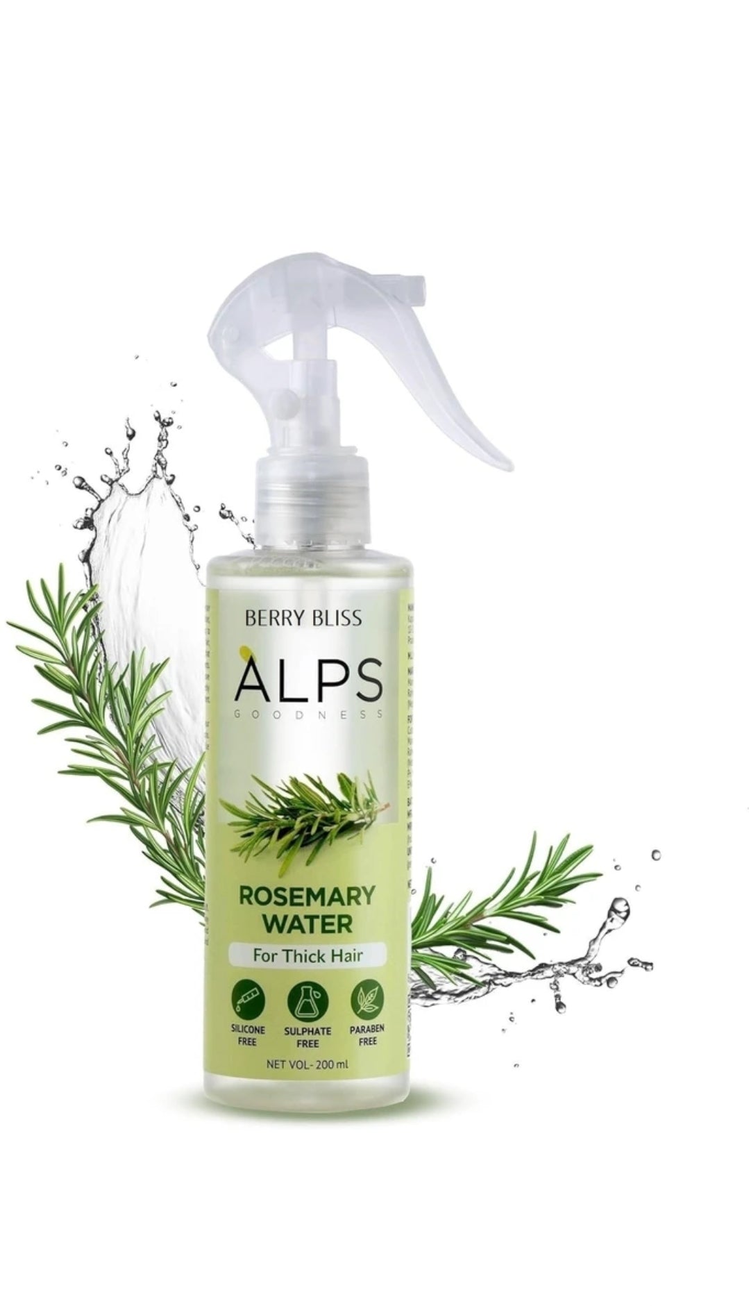 Rosemary Water, Hair Spray For Regrowth
